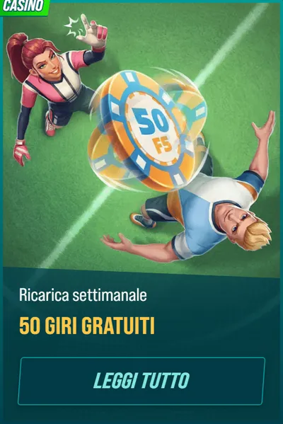 Golisimoit bonus 06 casin ricarica settimanale 50 giri gratuiti leggi tutto