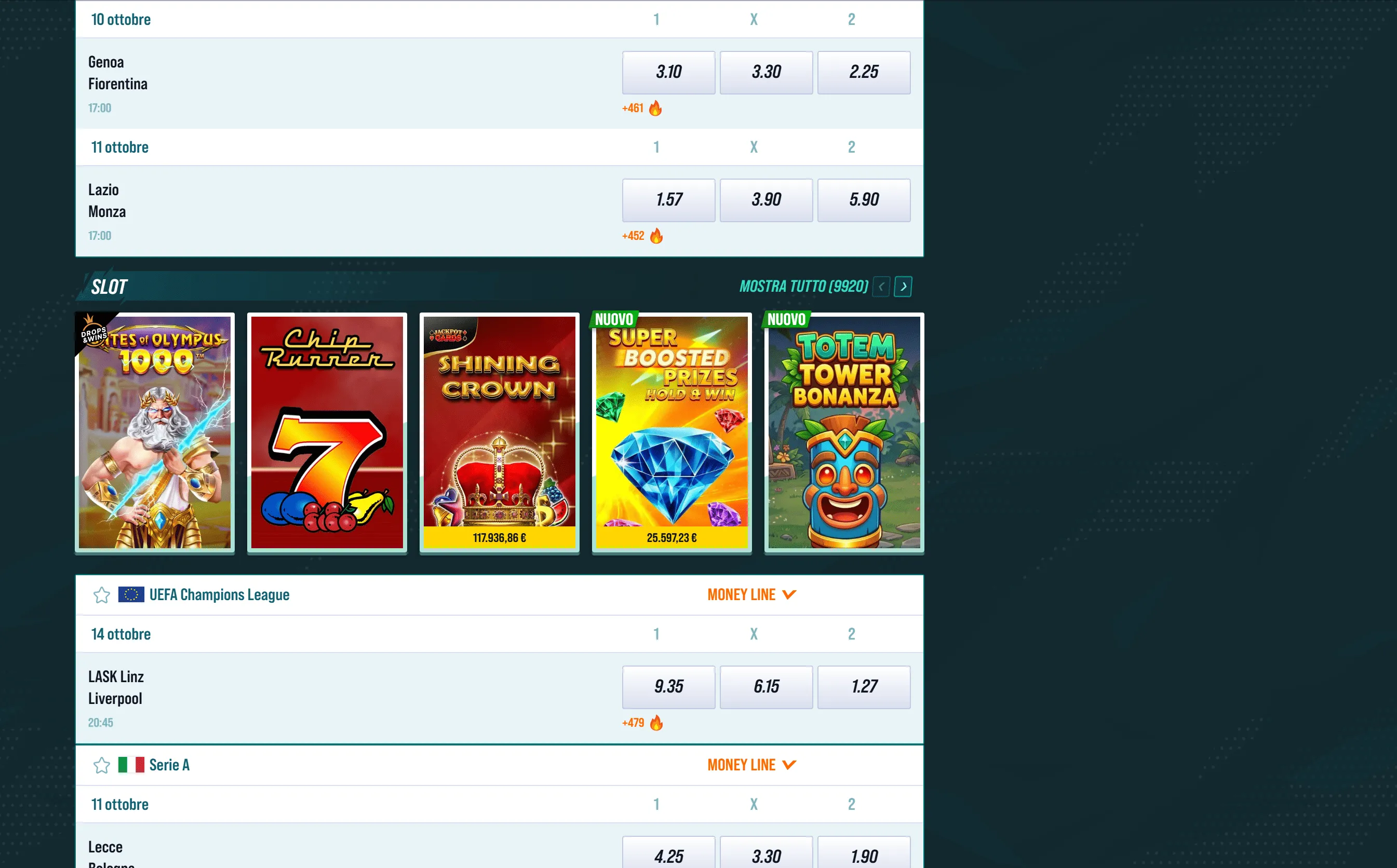 Registrazione Golisimo Casino